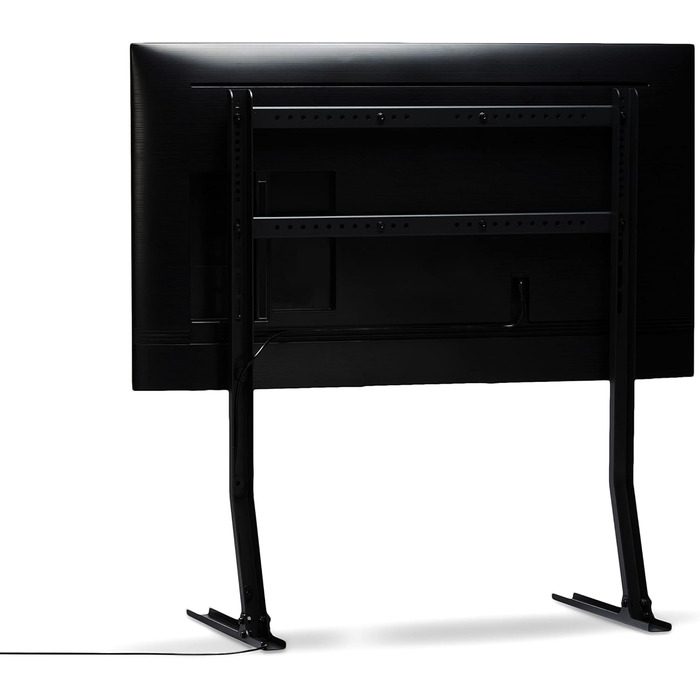 Підставка для телевізора 40-70 дюймів | Стильна підлогова стійка для ТБ | Чорна підставка для телевізора Charcoal