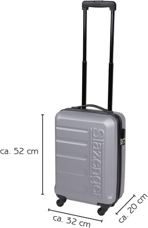 Набір валіз Slazenger - Набір дорожніх валіз із 3 предметів Набір валіз (3 предмети, сірий)