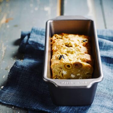 Набір форм для випічки KitchenAid з алюмінізованої сталі, 20см та 24см, антипригарне покриття без PFAS, для духовки, можна мити в посудомийній машині, сірий (5 шт.)