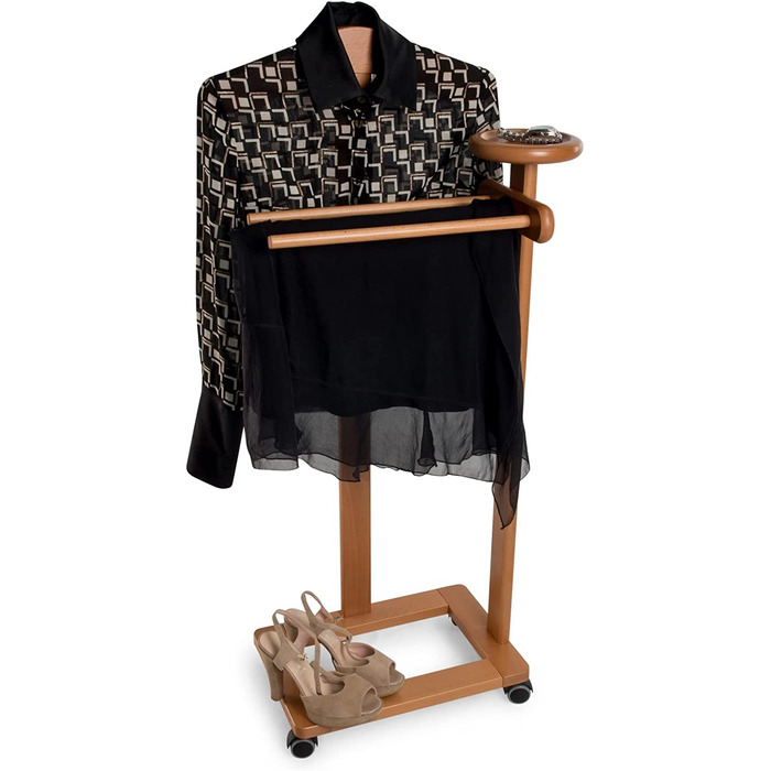 Дзеркало для передпокою Arredamenti Italia ANTIMO, дерево, колір вишня | Італія