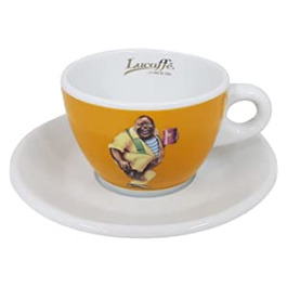 Чашка для капучино Lucaffe Класико жовтого кольору