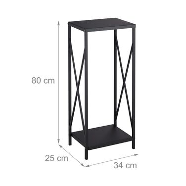 Стильна полиця для дров Relaxdays з міцної сталі