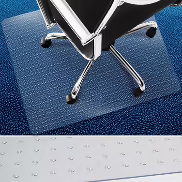 Прозорий килимок для захисту підлоги Floordirekt, полікарбонат, 75x120 см
