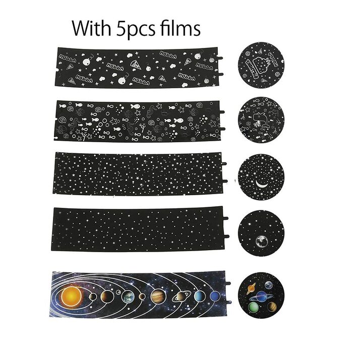 Нічник-проектор зоряного неба для дітей з 15 фільмами, Bluetooth, LED, декор для дитячої кімнати