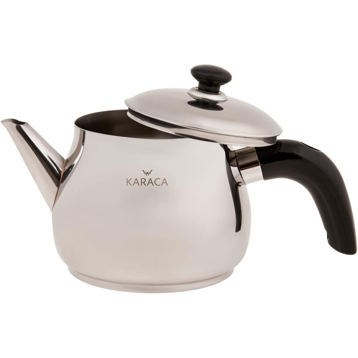 Набір чайників для чорного чаю KARACA об'ємом 1 літр і 1.75 літра