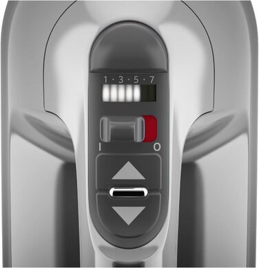 Міксер ручний KitchenAid 5KHM7210ECU Contour Silver, сріблястий