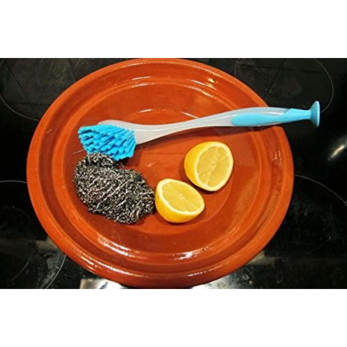 Тажин марокканський Tanger, глазурований, Ø 26 см, для 2-3 осіб - каструля для приготування, преміум-якість, для всіх типів плит та духовки