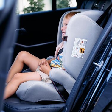 Дитяче автокрісло ABC Design Mallow 2 Fix i-Size автокрісло для дітей приблизно від 3 до 12 років (100-150 см) з Isofix, 3-точковою системою ременів безпеки та вбудованим захистом від бічних ударів (перлина)