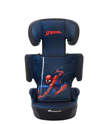 Автокрісло Bebeconfort Marvel Hera i-Safe Spiderman для дітей 3-12 років (100-150 см), з підголівником, складне, кріплення ременями