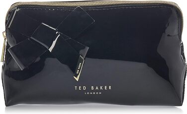 Жіноча косметичка Ted Baker Nicolai з вініловим бантом (одного розміру, чорна)