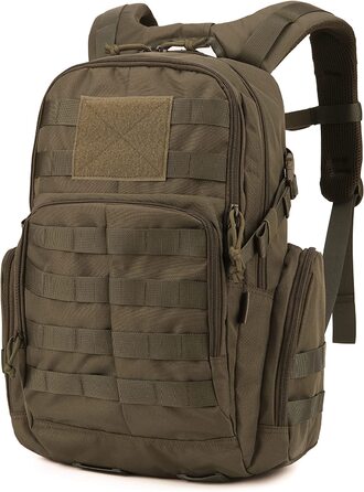 Чоловічий військовий рюкзак Mardingtop об'ємом 25 л / 28 л / 40 л для тактичного штурмового походу, подорожей на відкритому повітрі (25 літрів, кольору хакі)