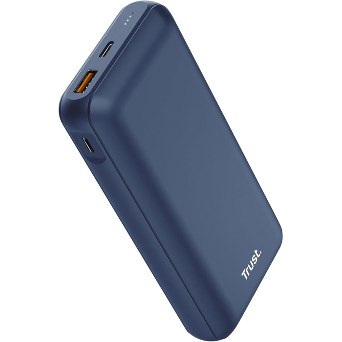 Вт, PD 18W USB-C, QC 3.0, 50 перероблений, в т.ч. кабель, синій, 10000mAh 20