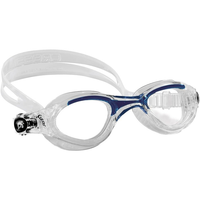 Маленькі окуляри Cressi Swim Flash Силіконові окуляри для плавання із захистом від ультрафіолету (сині)