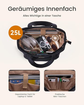 LOVEVOOK Сумка-шопер для жінок, велика, легка, торбинка-шопер, 15.6