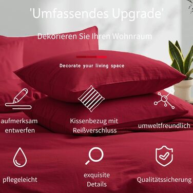 Бетліна з бавовни 200x220 см Бежева, Кремова, Таупе. Комплект для двоспального ліжка Renforce. Бавовняна постільна білизна з блискавкою (200x220 см + 2 x 80x80 см)