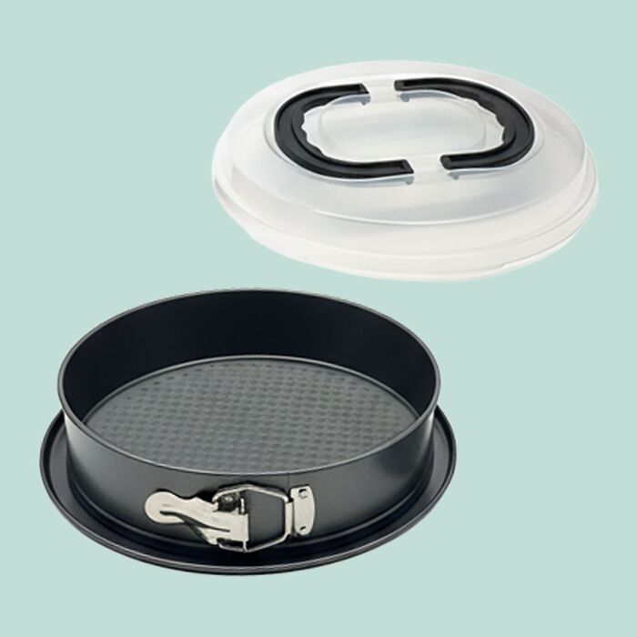 Форма для випічки знімний бортик Antihaft 26 см з кришкою