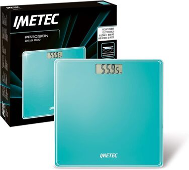 Ваги для ванної кімнати Imetec Precision ES13, до 180 кг, LCD, загартоване скло, батарейки в комплекті