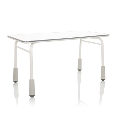 Дитячий стіл KID GRO T 120x60 см, регульована висота, світло-сірий колір, hjh OFFICE