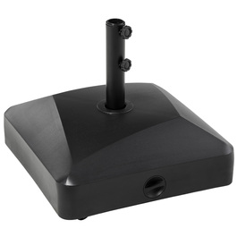 Підставка для парасольки, чорна, 54,5 x 54,5 x 46,5 см