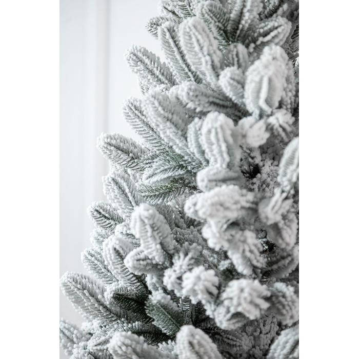 Ялинка лита 'Лапландська' в горщику ЗАСНІЖЕНА 0,70м