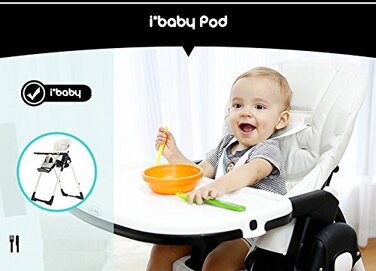 Високий стільчик для годування Star iBaby Pod Giraffe, для малюків