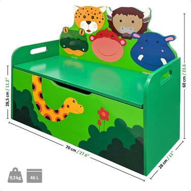 Дитяча лавка-сховище 