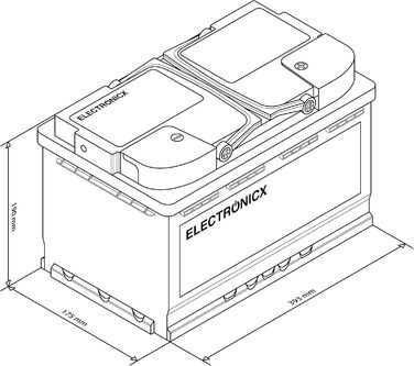 Акумулятор 12V 140Ah GEL Marine Edition для човнів, автофургонів, кемпінгу, сонячна батарея