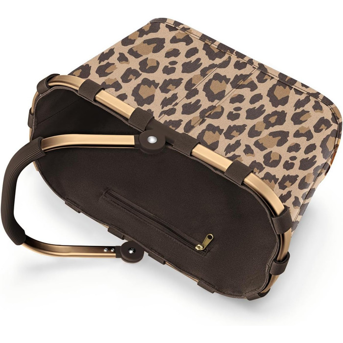 Сумка-шопер Reisenthel CarryBag XS Leo Macchiato – Стабільний кошик XS з практичною внутрішньою кишенею, водонепроникний дизайн