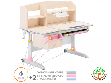 Дитячий стіл ErgoKids Romana MG Multicolor (арт. Evo-70 MG/MC)