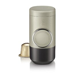 WACACO Minipresso NS2 - портативна кавомашина для Nespresso капсул, ручна, бежевий колір