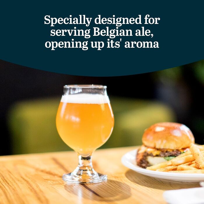 Набір келихів Libbey Craft Brews для бельгійського пива, 4 шт.