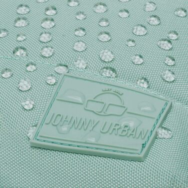 Рюкзак Johnny Urban Women - Mia - Тонка сумка з відділенням для ноутбука - Виготовлена з переробленого ПЕТ - 7 л - Водовідштовхувальний - Чорний (М'ята)