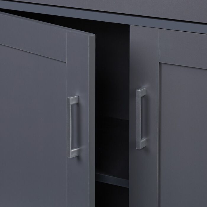 Візок кухонний Relaxdays з робочою поверхнею