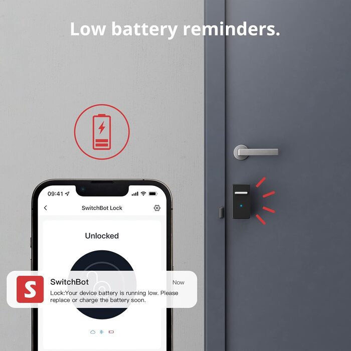 Розумний замок SwitchBot Wi-Fi дверний замок без ключа для вхідних дверей, ідеально підходить для Airbnbs (камуфляж)