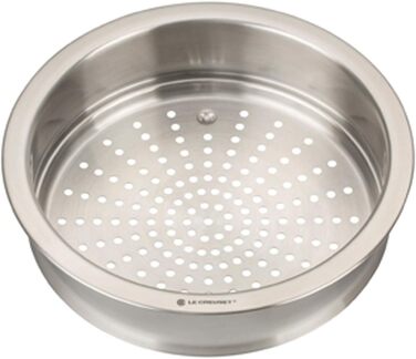 Le Creuset Вставка для приготування на пару з нержавіючої сталі з кришкою, Ø 20x10 см