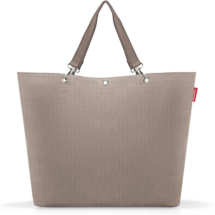 Сумка-шопер Reisenthel Shopper XL – велика, стильна, з водонепроникного матеріалу Herringbone Mokka