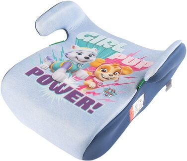 Автокрісло Tataway i-Size ECE R129 для дітей 126-150 см (22-36 кг), 6-12 років, Paw Patrol Girl - легке, знімний чохол
