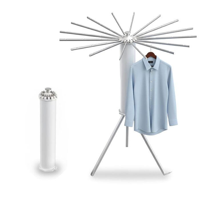 Клямка для одягу Relaxdays з 16 перекладинами