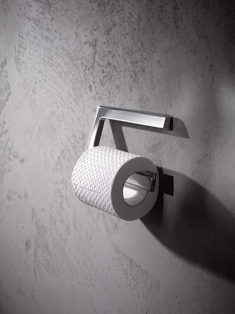 Душовий піддон Keuco, алюміній, срібло, тримач для туалетного паперу 34 см і видання 400, металевий, сріблястий, хромований комплект із тримачем для туалетного паперу