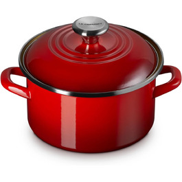 Le Creuset Супниця емальована на сталі, 3.8 л, (Вишня)