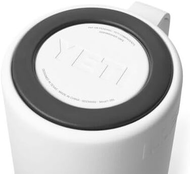 Термос YETI Rambler Stempelkanne, 1 літр, білий