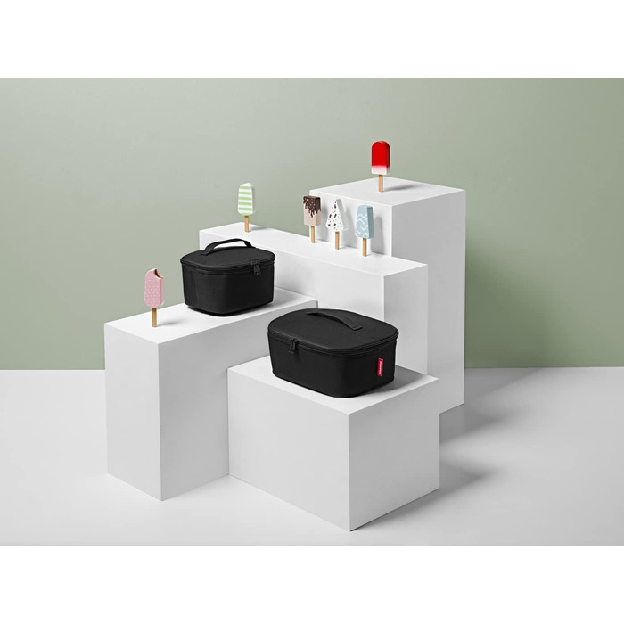 Сумка-холодильник Reisenthel M Pocket Black з переробленого PET: ідеальна для обіду, чорний колір