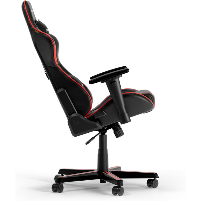 Ігрове крісло DXRacer FORMULA L, шкіра ПВХ, чорний/червоний