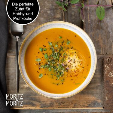 Набір посуду Moritz & Moritz TERRA на 6 осіб: 6 тарілок, 6 десертних тарілок, 6 мисок (Азурний, порцеляна)