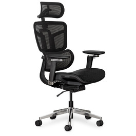 Крісло Mealux S4 Air Black (арт. HF-S4 M/B)