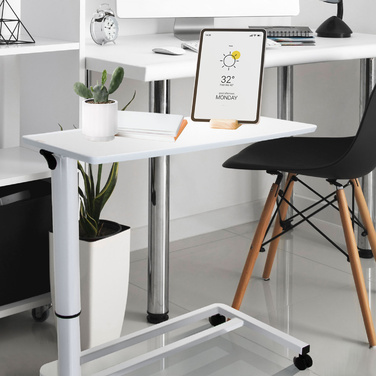 Підстільний столик / Приставний столик STAND II 90 x 42 см білий hjh OFFICE