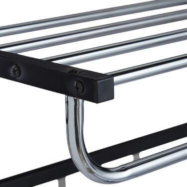 Настінна вішалка Relaxdays з полицею