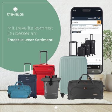 Набір валіз Travelite Orbita 3 шт. (L/M/S) з TSA замком та жорстким корпусом, Limone