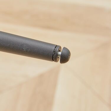 Набір обіднього столу GrandCA HOME з 4 стільцями, діаметр 100 см, для вітальні, кухні, їдальні, сірий та темно-сірий (мрамор + м'ятний)