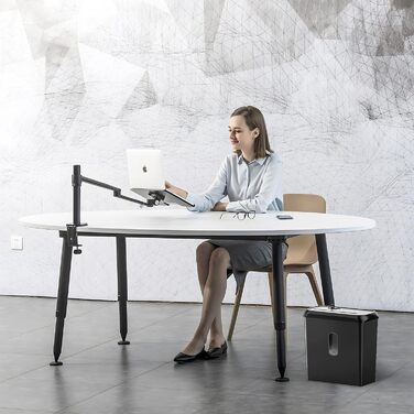 Шредер SINCHEREU 6 листів, перехресний різання, рівень безпеки P4, з кошиком 11л, для документів, кредитних карт, CD, з захистом від перегріву, для дому та офісу